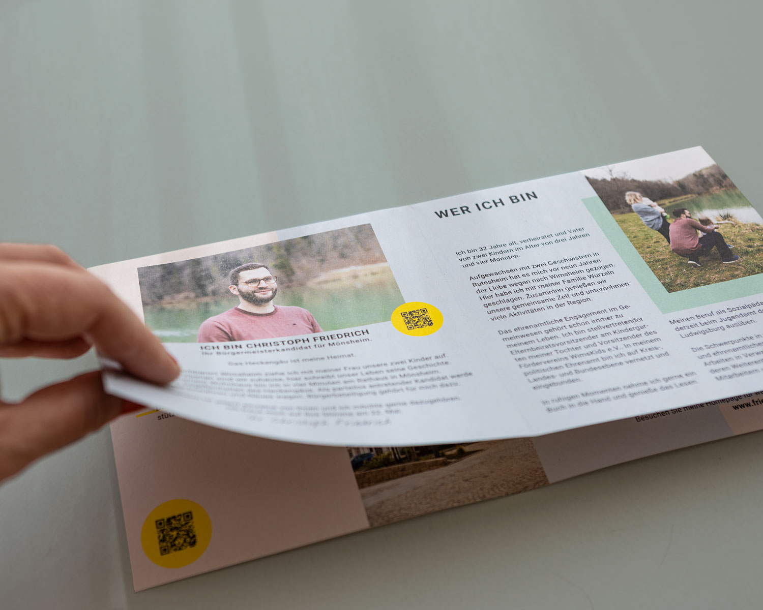 Flyer Wahlkampf