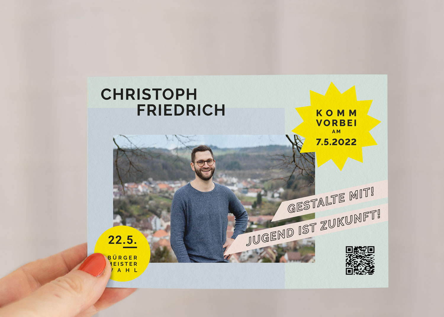 Flyer Wahlkampf