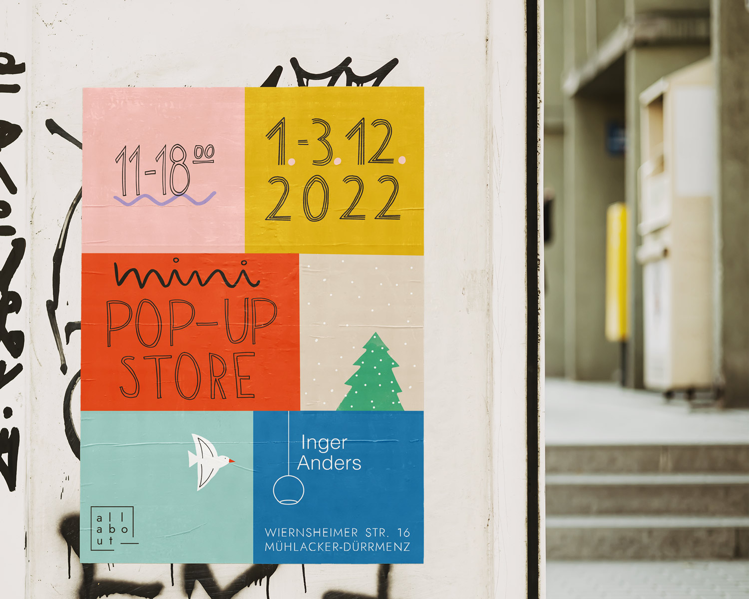 Plakat Pop Up Store