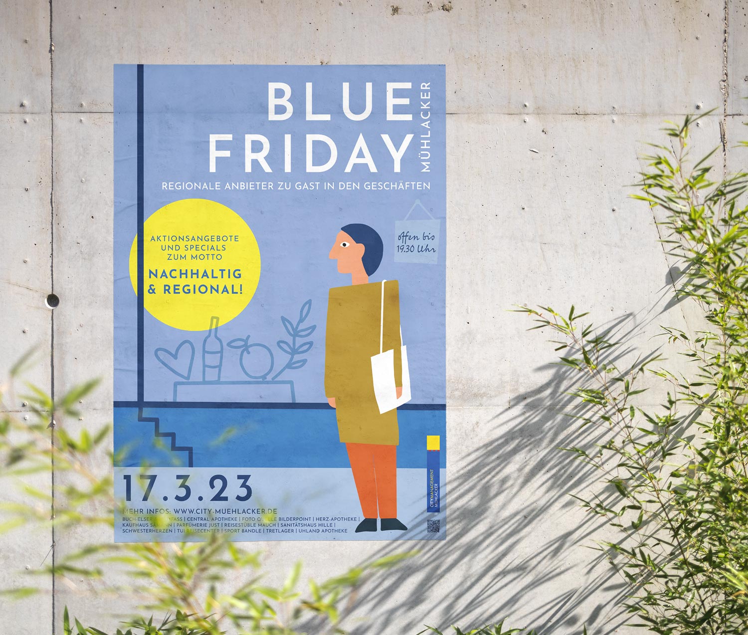 Plakat Blue Friday